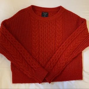 Abercrombie & Fitch short cable knit